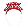 Krone Happy Birthday zum Geburtstag Haarreifen