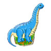 Dino Dinosaurier Folienballon XXL Partydeko Kindergeburtstag