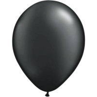 Luftballons Schwarz Metallic Partydeko Geburtstag Black 10 Stück