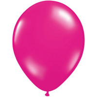 Luftballons Pink Magenta Metallic Partydeko Geburtstag 10 Stück