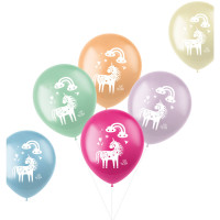 Einhorn Luftballon Partydeko Geburtstag Kindergeburtstag Unicorn