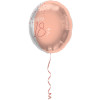 Folienballon Elegant Lush Blush Zahl 18 Partydeko Geburtstag