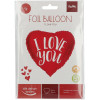 Folienballon I Love You Partydeko Ballon Valentinstag