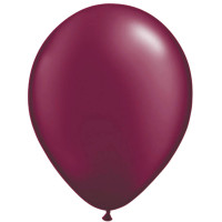 Luftballons Burgunder Metallic Partydeko Geburtstag 10 Stück