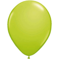 Luftballons Lime Grün Metallic Partydeko Geburtstag 10 Stück