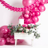 Luftballons Fuchsia Pink Partydeko Geburtstag 10 Stück