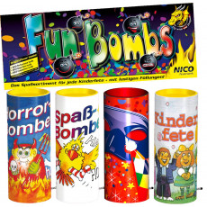 Feuerwerk Tischfeuerwerk Fun Bombs 4er Pack